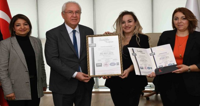 Toplam Kalite Yönetimi Belgesi ''ISO 9001'' Karabağlar'da