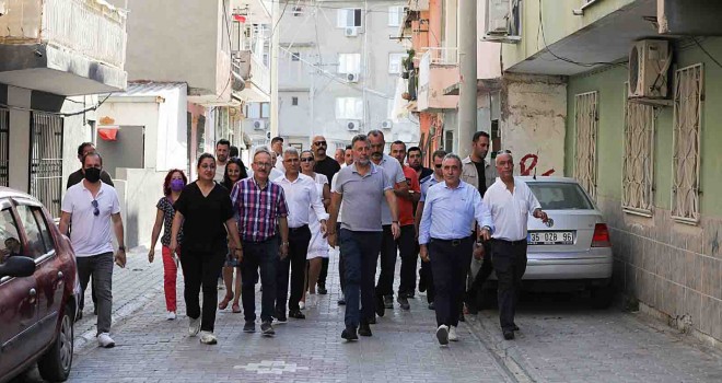 Başkan Sandal bu kez Adalet Mahallesi'nde vatandaşlarla buluştu