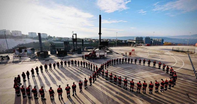 İzmir İtfaiyesi’nden 10 Kasım’da anlamlı tören
