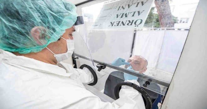 Eşrefpaşa Hastanesi’nde sağlık çalışanları için özel koruma