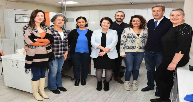 İl Nüfus Müdürü Asa'dan Karşıyaka personeline tebrik