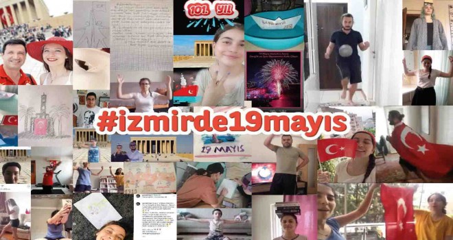 İzmir’in 19 Mayıs coşkusu Türkiye sınırlarını aştı