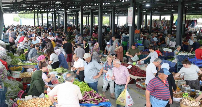 Şakran Kapalı Pazaryeri hizmete açıldı