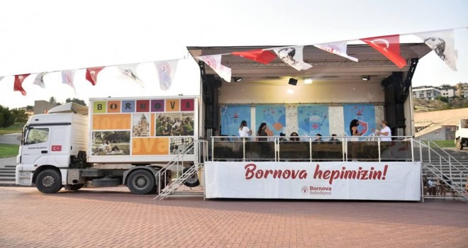 Bornova’da Etkinlik Tırı yola çıktı