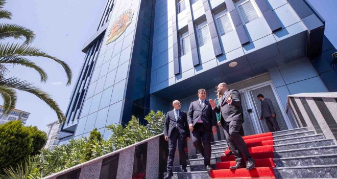 Başkan Tugay Samsun’da