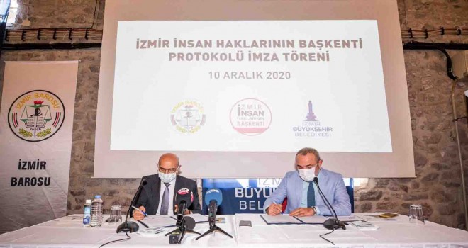 İzmir Büyükşehir Belediyesi ile İzmir Barosu arasında işbirliği