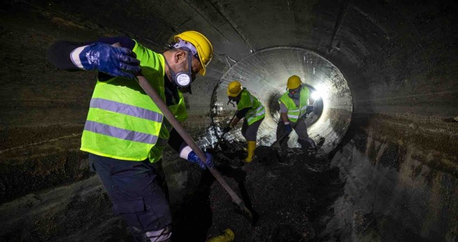 Yer altındaki temizlik Körfez’e nefes aldırıyor
