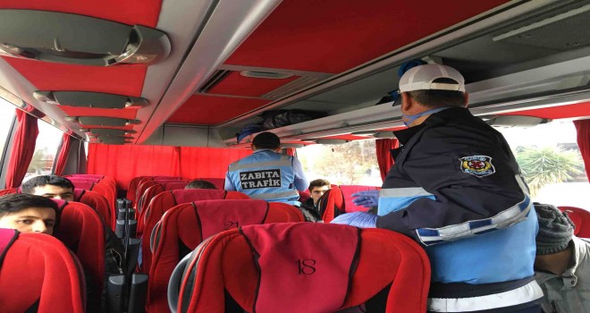 İzmir otogarında denetim