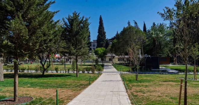 Fırat Yılmaz Çakıroğlu Parkı küllerinden doğdu