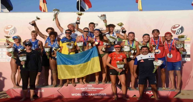 Dikili’de zafer Ukrayna ve Letonya’nın