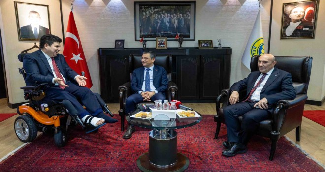 CHP Lideri Özel, Buca Belediye Başkanı Kılıç’ı ziyaret etti