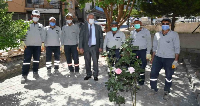 Başkan Selvitopu ekipleri tek tek ziyaret etti