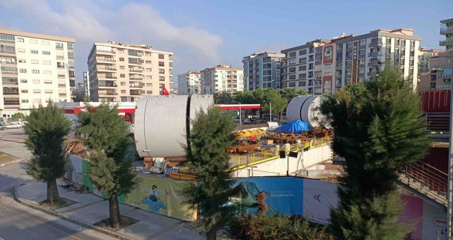 Buca Metrosu’nda çalışmalar hızlandı