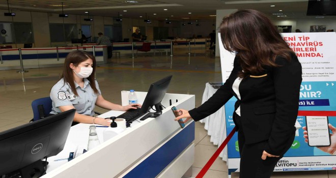 Karabağlar’da HES sırasına dijital çözüm