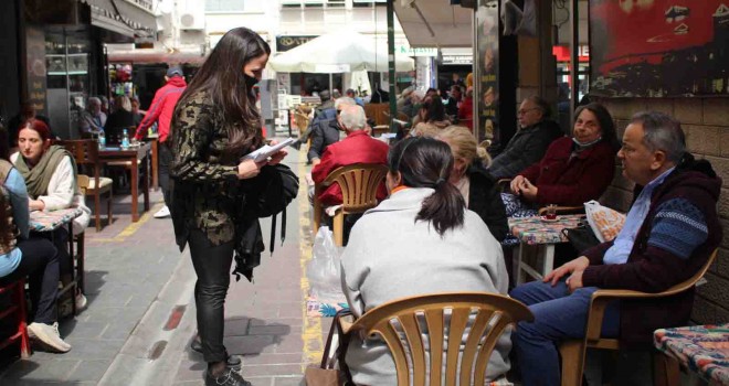 Karşıyaka’da ilaçlamaya broşürlü bilgilendirme