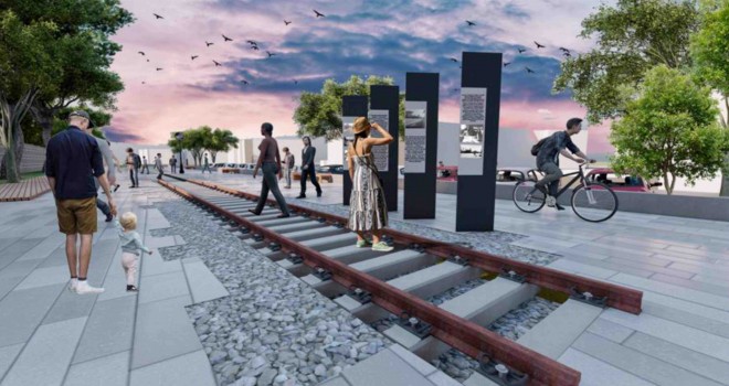 Buca’da demir yolu kültürü yeniden canlanıyor