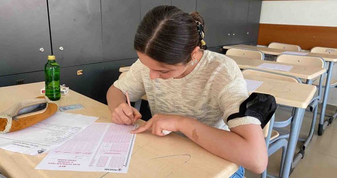 Sosyal Etkinlik Merkezi öğrencileri sınav provası yaptı