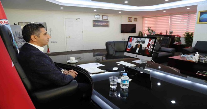 Başkan Mustafa Kayalar AB Proje toplantısına katıldı