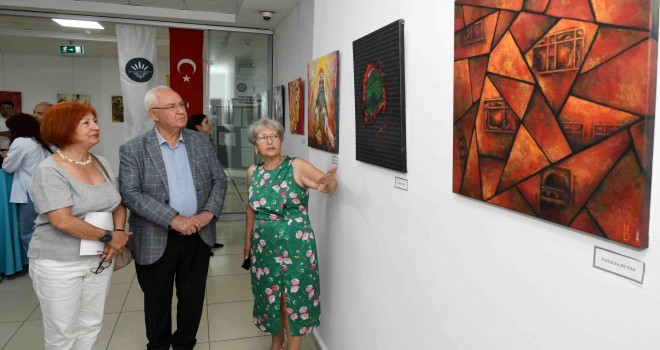 Karabağlar Belediyesi'nde ''Ateşe Dönenler'' sergisi