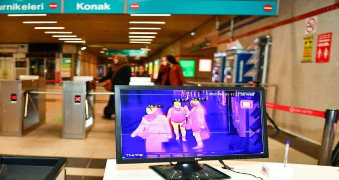 ​İzmir’de termal kamera dönemi başladı