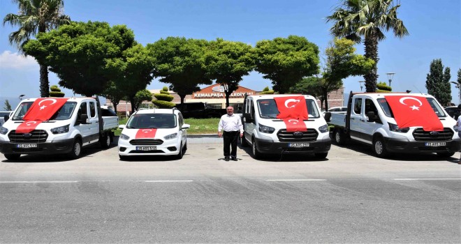 Kemalpaşa Belediyesi araç filosunu genişletti