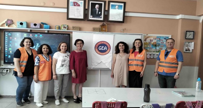 Lamia Karer İlkokulu'nda sürdürebilirlik söyleşisi