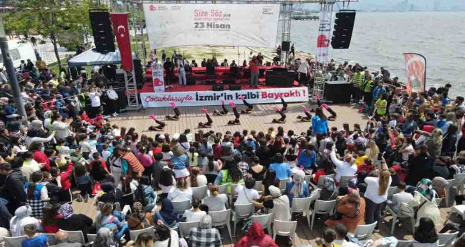 Çocuklar Başkan Sandal’a söz verdi