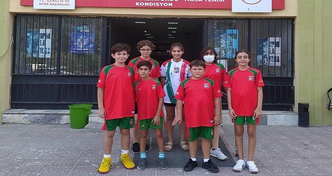 Bostanlıspor'a Masa Tenisinde Üçüncülük geldi