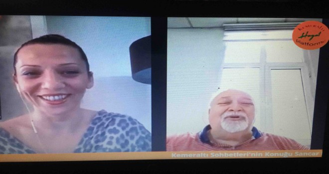 Sancar Maruflu Kemeraltı Sohbetleri'nin konuğu oldu