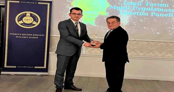 İzmir Tarımı mobil uygulaması 2022’nin en iyi projesi seçildi