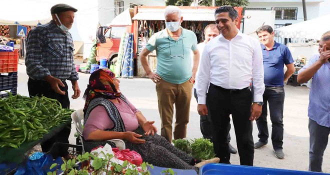 Başkan Kayalar’dan 10 saatte 10 mahalle ziyareti