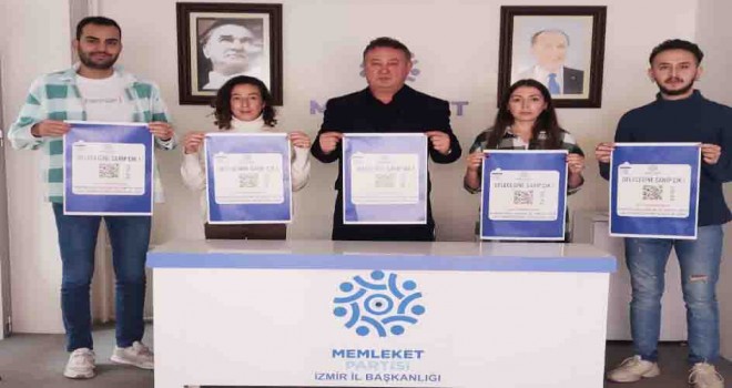 Memleket Partisi'nden İzmir’deki üniversite öğrencilerine çağrı