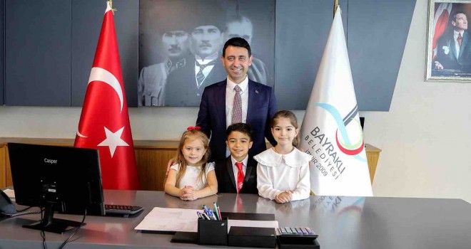 Bayraklı’da minik başkanlar icraatlarını açıkladı