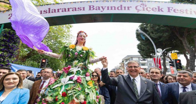 Uluslararası Bayındır Çiçek Festivali başladı