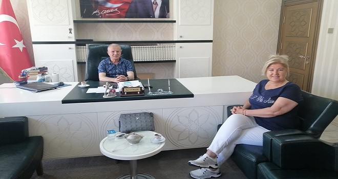 Güneri, Müftü Gürler'i ziyaret etti