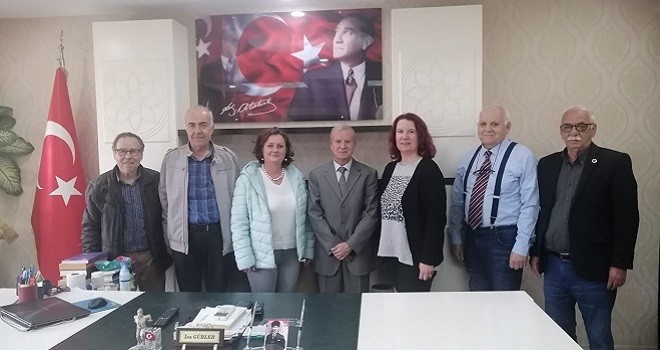 Karşıyakalı muhtarlar müftüyü ziyaret etti