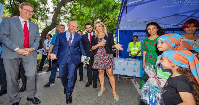 İzmir'de Otomobilsiz Kent Günü kutlandı