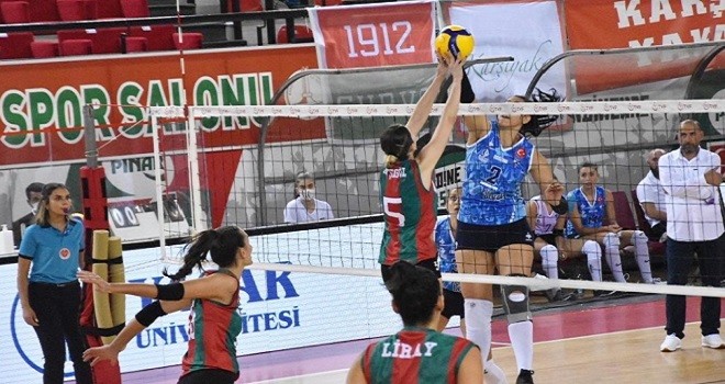 Karşıyaka'nın serisi Edremit'te bitti...