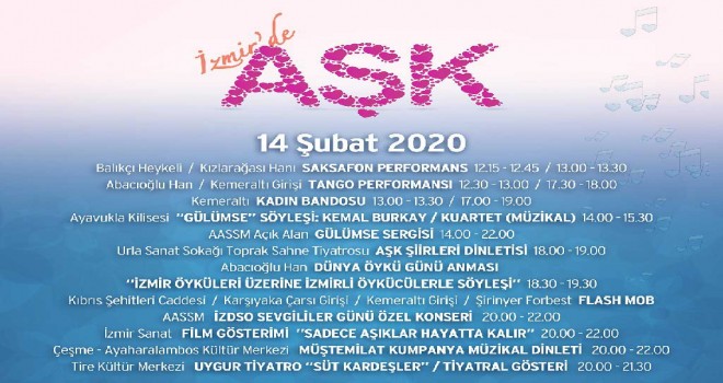 Büyükşehir’in 14 Şubat etkinlikleri gün boyu sürecek