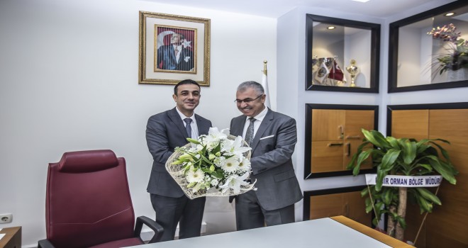 İzmir Orman İşletme Müdürü Ersen Çetin göreve başladı