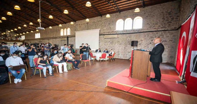 Başkan Soyer Arama Çalıştayı’nda konuştu