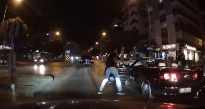 Karşıyaka'daki döner bıçaklı sürücü tutuklandı