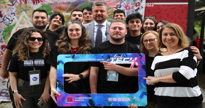 Başkan Görkem Duman, mezun olduğu üniversitede gençlerle buluştu