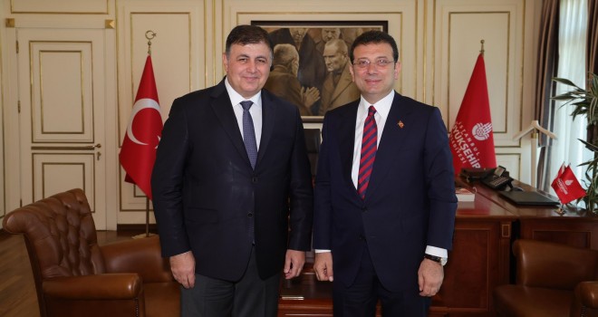 Başkan Tugay'dan Ekrem İmamoğlu'na ziyaret