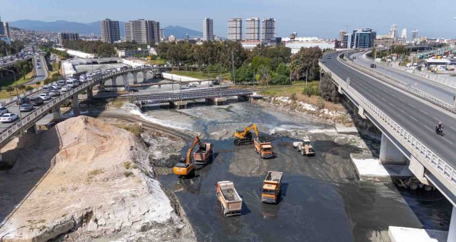 İZSU'dan Meles ve Manda derelerinde temizlik seferberliği
