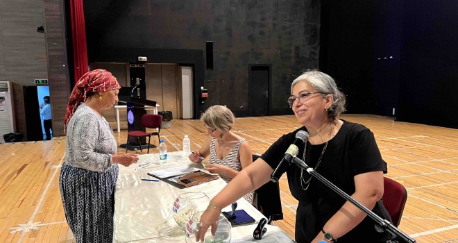 Örnekköy kentsel dönüşüm projesi için kura çekimi yapıldı