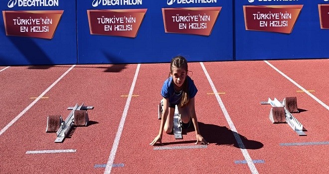 Karşıyakalı Güneş Pürmüs Türkiye’nin En Hızlısı…