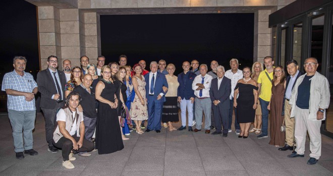 Ege Magazin Gazetecileri Derneği'nden dayanışma gecesi