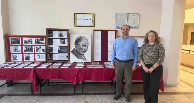 Ege Üniversitesi'nde ''Atatürk’ü Anma'' köşesi açıldı