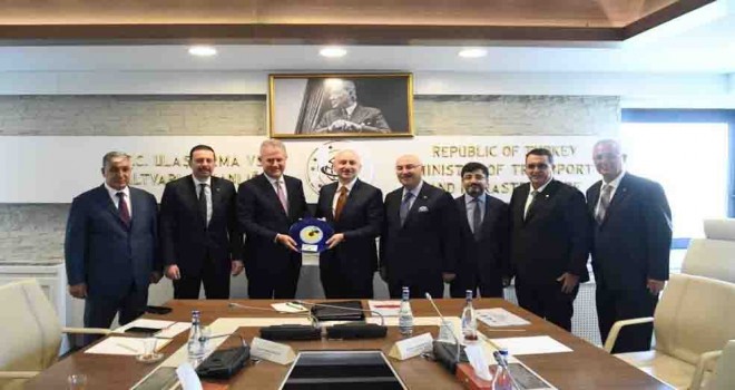 İzmir heyetinden Ankara ziyareti